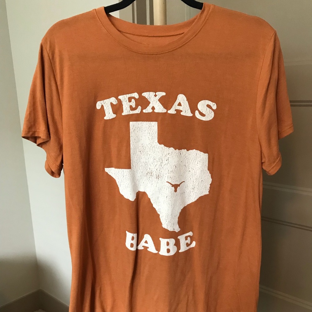 Show Me Your MuMu Burnt Orange Texas Babe/UT Tee